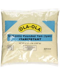 Ola Ola - Pounded Yam - 5lbs/ 8 pcs