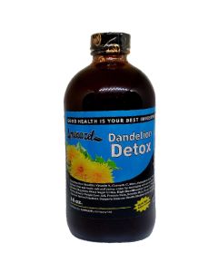 Amenazel Organics - Dandylion Detox Bitters - 16oz / 12 pieces per box