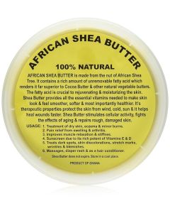 Unrefined African Shea Butter - Yellow/Gold - 16 oz (50pcs/case)