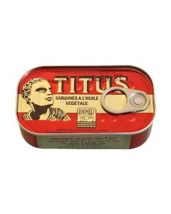 Titus - Sardines - Regular - 125g/ 50 Pcs